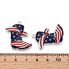 Independence Day Alloy Enamel Pendants ENAM-T022-45P-3