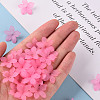 Frosted Acrylic Bead Caps MACR-S371-05A-704-5