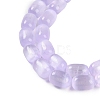Natural Selenite Beads Strands G-F750-19-4