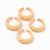 Spray Painted Alloy Cuff Rings RJEW-T011-31A-RS-1