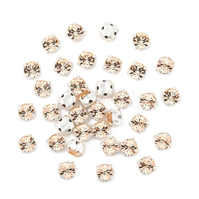 Preciosa&reg MAXIMA Crystal in Sew-On Cup Y-PRC-SS29-90300-S-1