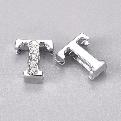 Alloy Slide Charms LS-PALLOY-WH0066-21T-1