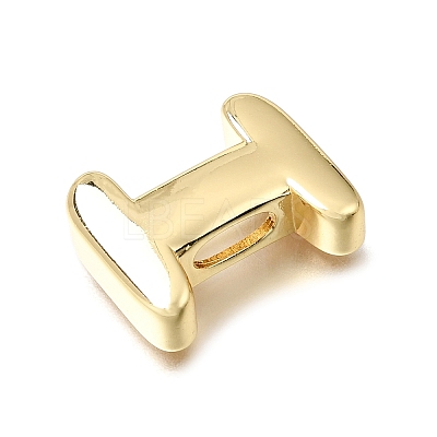 Brass Slide Charms KK-E802-33G-I-1