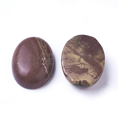 Natural Polychrome Jasper/Picasso Stone/Picasso Jasper Cabochons X-G-D860-A16-1