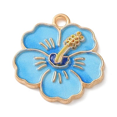 Alloy Enemal Pendants AL-CBAFB12-02C-1