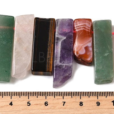 Natural Mixed Stone Beads Strands G-S386-D08-1