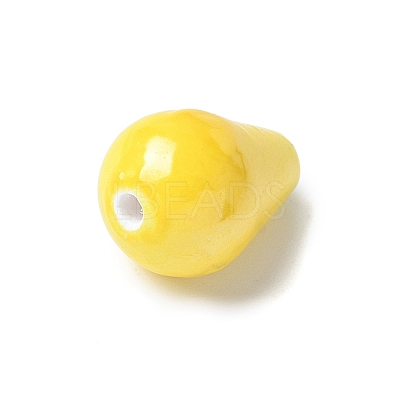 Glazed Porcelain Beads PORC-C005-01D-1