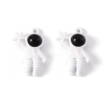 Spray Painted Alloy Pendants X-PALLOY-S135-033-RS-1