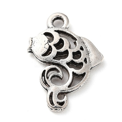 Tibetan Style Alloy Pendants PALLOY-P293-076AS-1