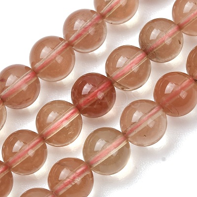 Natural Andesine Feldspar Beads Strands GG-CBA0251-A01-8mm-1