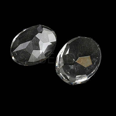 Transparent K5 Glass Cabochons GLAA-NH0001-01A-1