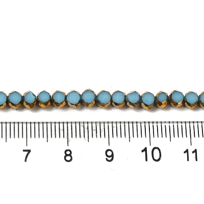 Electroplate Glass Beads Strands EGLA-P061-01A-01-1