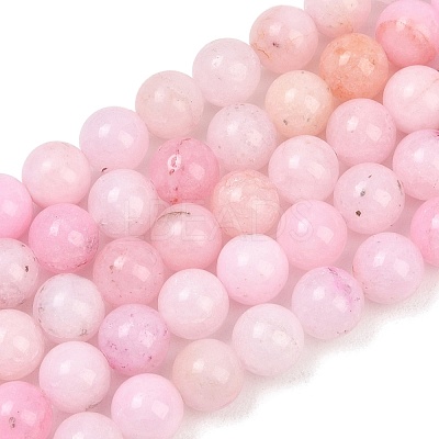 Natural Imitation Pink Opal Beads Strands G-G992-A03-1