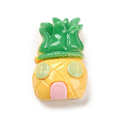 Opaque Resin Imitation Food Decoden Cabochons CRES-M016-02E-1