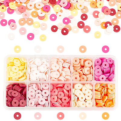 Handmade Polymer Clay Beads CLAY-PH0001-31E-03-1