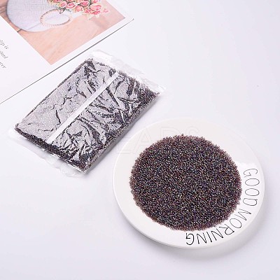 Round Glass Seed Beads SEED-A007-3mm-176-1