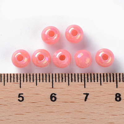 Opaque Acrylic Beads MACR-S370-D6mm-A04-1