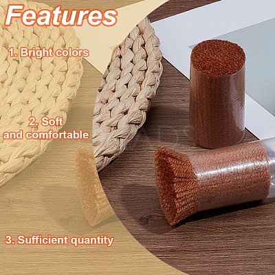 10Pcs Acrylic Fiber Yarn OCOR-CY0003-39A-1
