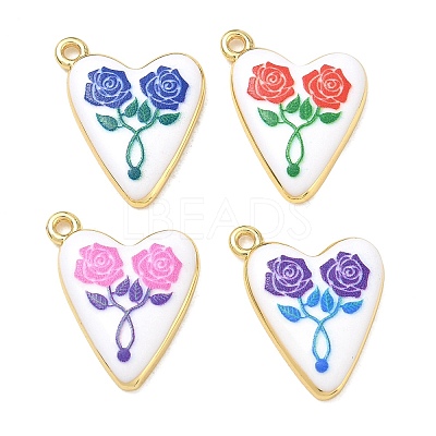 Printed Brass Pendants KK-CBAF9BC-18G-1