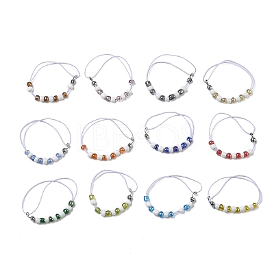 12Pcs Glas Seed Locking Stitch Markers HJEW-CA00014-1