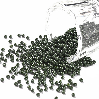 11/0 FGB Grade A Baking Paint Glass Seed Beads X-SEED-N001-A-1040-1