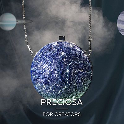 Preciosa® Crystal Hotfix Flatback Stones Y-PRC-HSS10-71350-1