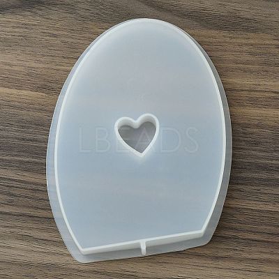 Easter Egg with Heart Shape Candle Holder Silicone Molds SIL-Z019-01B-1