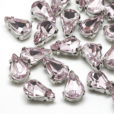 Sew on Rhinestone RGLA-T035-8x13mm-03-1