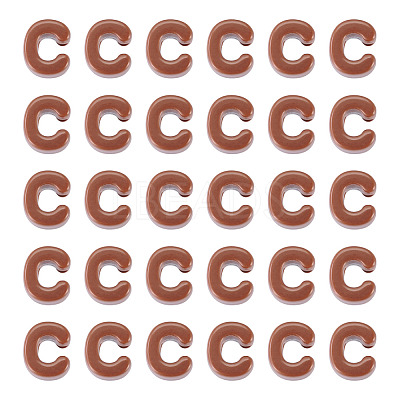Opaque Acrylic European Beads LS-OACR-TAC0019-006C-1