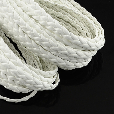 Braided Imitation Leather Cords LC-S002-5mm-03-1