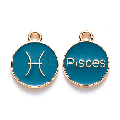 Alloy Enamel Pendants LS-X-ENAM-S124-01B-05H-1
