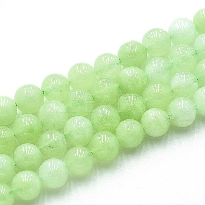 Natural Quartz Beads Strands G-N355-8mm-36-1