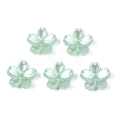 Acrylic Imitation Pearl Beads LS-OACR-N012-002F-1