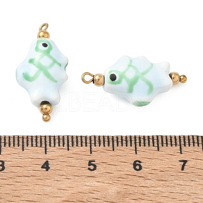 Handmade Porcelain Pendants STAS-Q119-31G-01-1