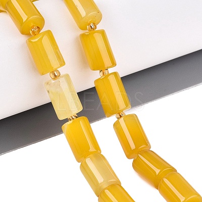 Natural Agate Beads Strands G-N362-20A-08-1
