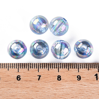 Transparent Acrylic Beads MACR-S370-B10mm-749-1