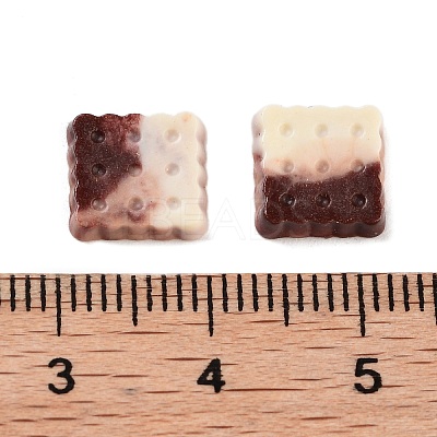 Luminous Resin Imitation Chocolate Decoden Cabochons RESI-K036-28A-01-1