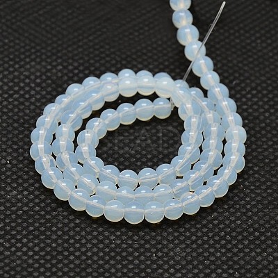 Round Opalite Beads Strands X-GLAA-F033-6mm-01-1