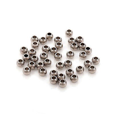 Non-Tarnish 304 Stainless Steel Spacer Beads STAS-L244-09C-P-1