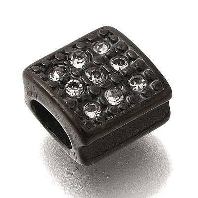 304 Stainless Steel Rhinestone Beads STAS-G350-21EB-1