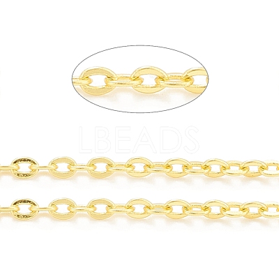 Brass Cable Chains CHC-D030-11G-RS-1