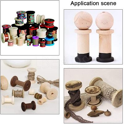 Wooden Empty Spools for Wire WOOD-PH0008-52-1