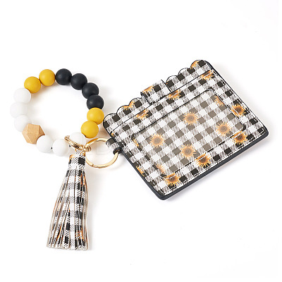 Silicone Beads Keychain KEYC-TAC00024-1