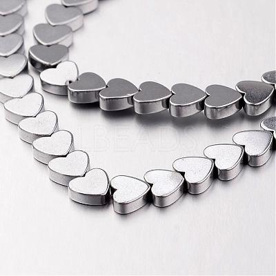 Electroplate Non-magnetic Synthetic Hematite Bead Strands G-F300-23C-01-1