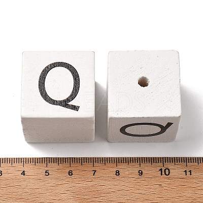 Wood European Beads WOOD-I014-02Q-1
