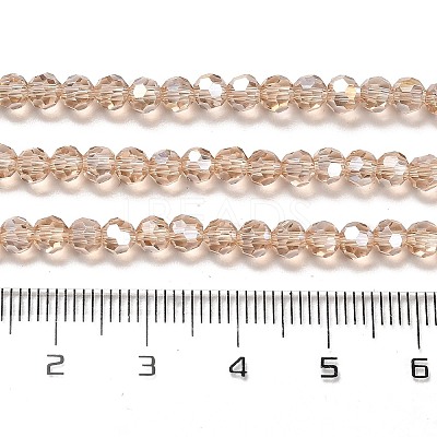 Transparent Glass Beads LS-EGLA-A035-T4mm-B22-1