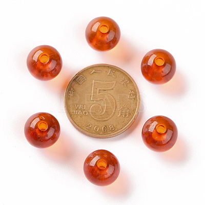 Transparent Acrylic Beads X-MACR-S370-A10mm-726-1