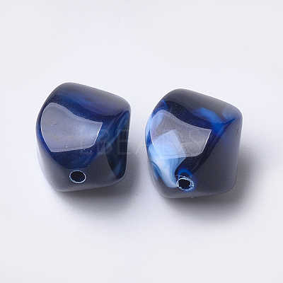 Acrylic Beads OACR-T007-08I-1