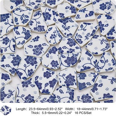 Porcelain Mosaic Tlies PORC-FH0001-01-1