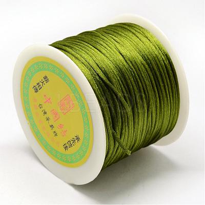 Nylon Satin Rattail Cords NWIR-R033-1.5mm-214-1